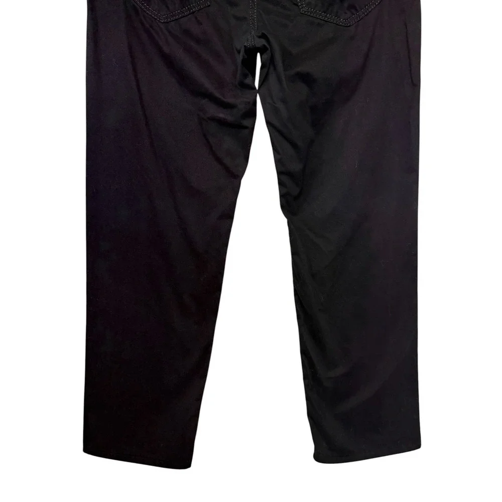 Atelier Gardeur Nevio 2 Regular Fit Mens Pants Black Size 35/28 Cotton Blend